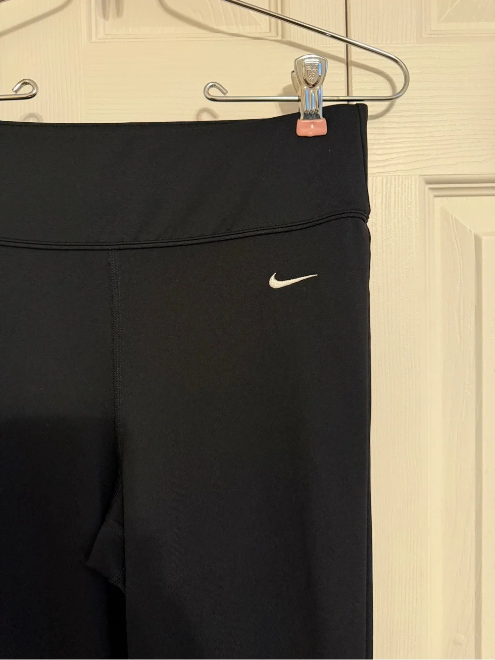 Nike Black Flare Yoga Pants Low Rise Y2K Workout Leggings XS